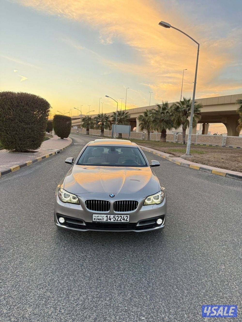 بي ام 520i موديل 2016 شرط الفحص والنظافه بحاله ممتازه جداً2