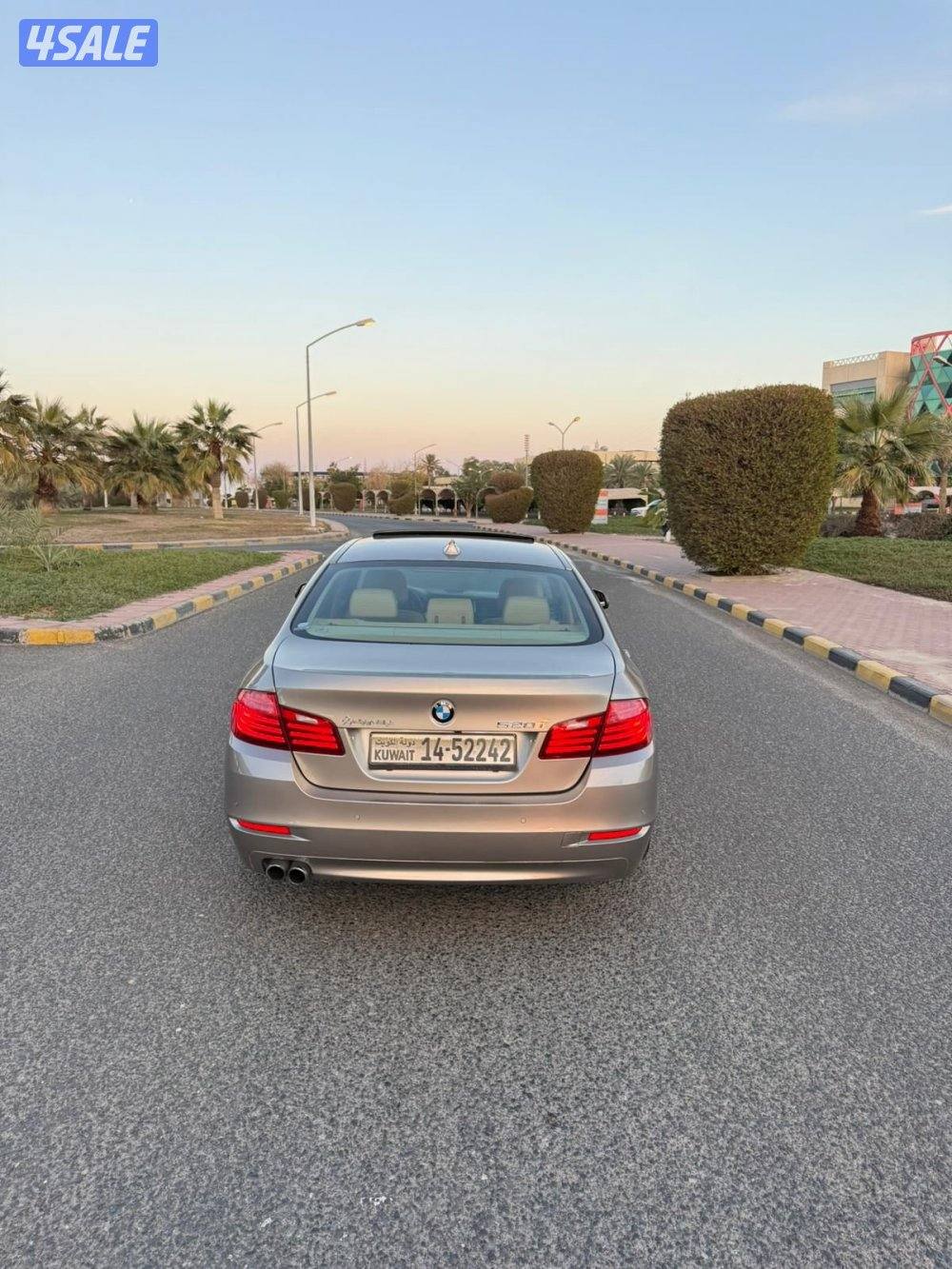 بي ام 520i موديل 2016 شرط الفحص والنظافه بحاله ممتازه جداً4