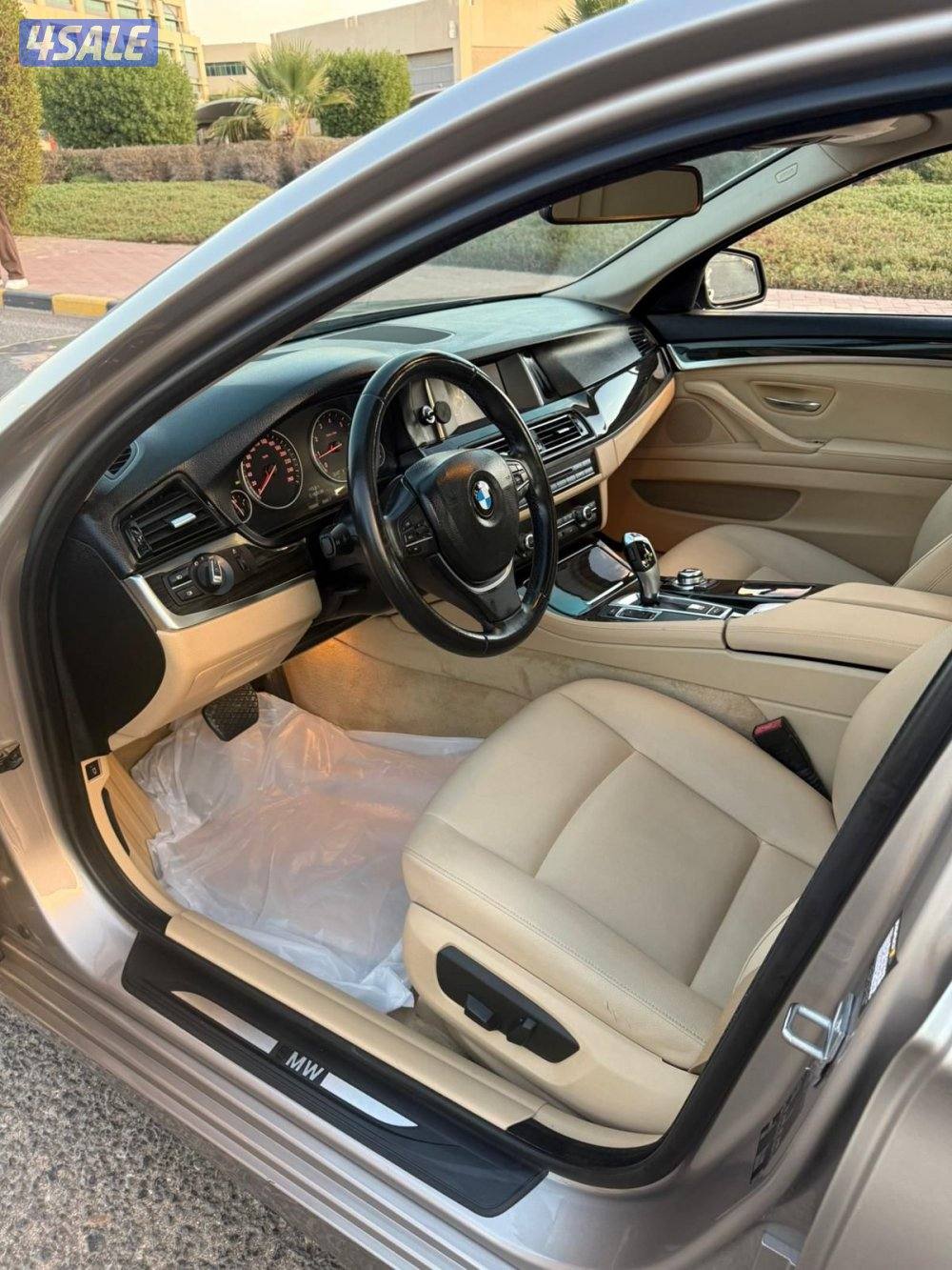 بي ام 520i موديل 2016 شرط الفحص والنظافه بحاله ممتازه جداً7