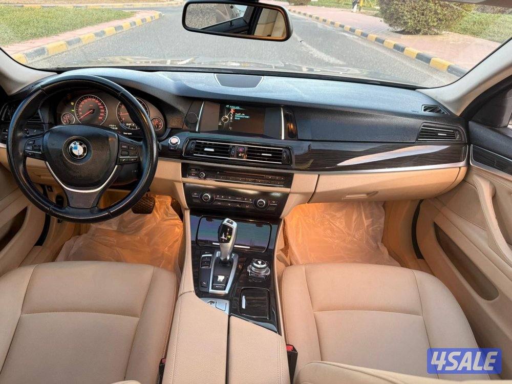 بي ام 520i موديل 2016 شرط الفحص والنظافه بحاله ممتازه جداً8