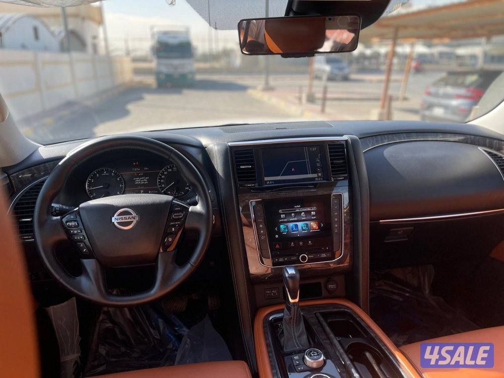 نيسان باترول تيتانيوم وارد الخليج صبغ الوكاله شرط الفحص9