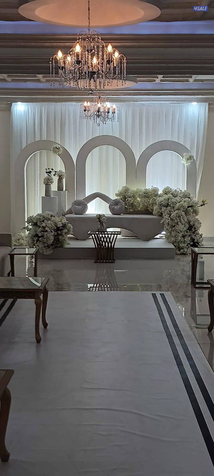 تأجير كراسي وطاولات وزينه منازل وجميع مستلزمات الافراح13