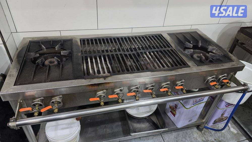 Commercial oven 10 eyes, طباخ غاز للمطعم ١٠ عيون0