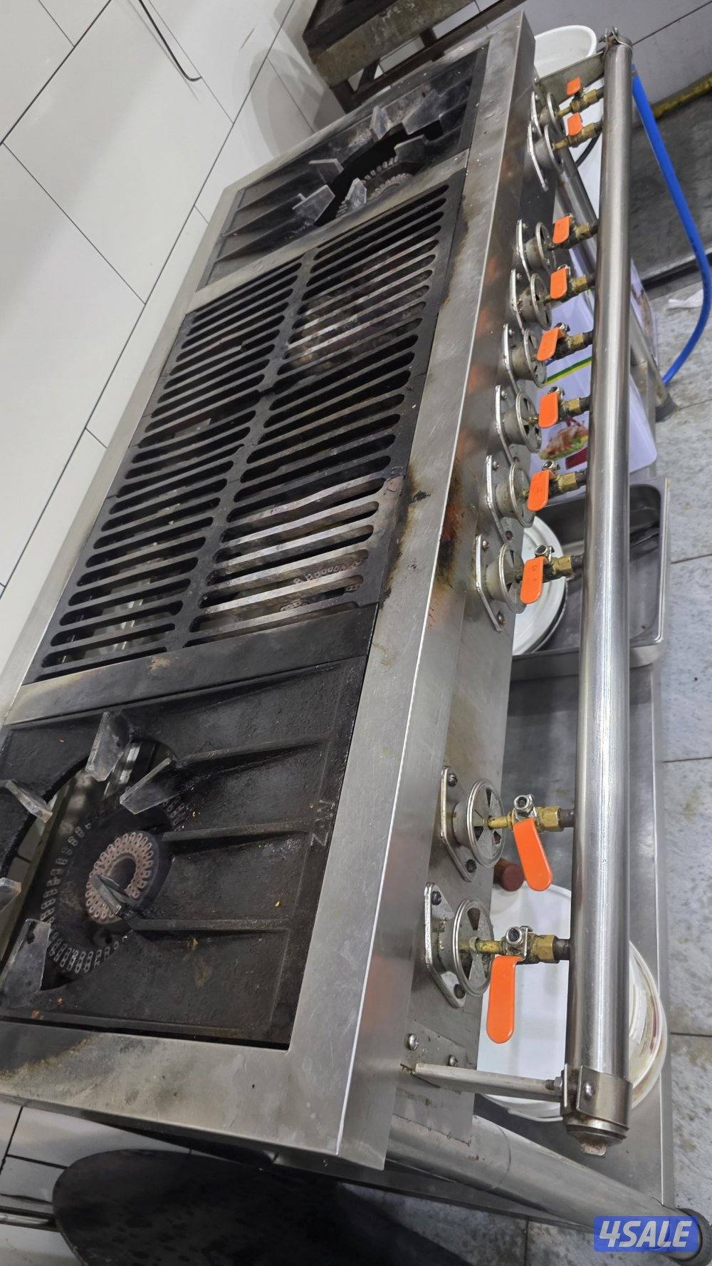 Commercial oven 10 eyes, طباخ غاز للمطعم ١٠ عيون2