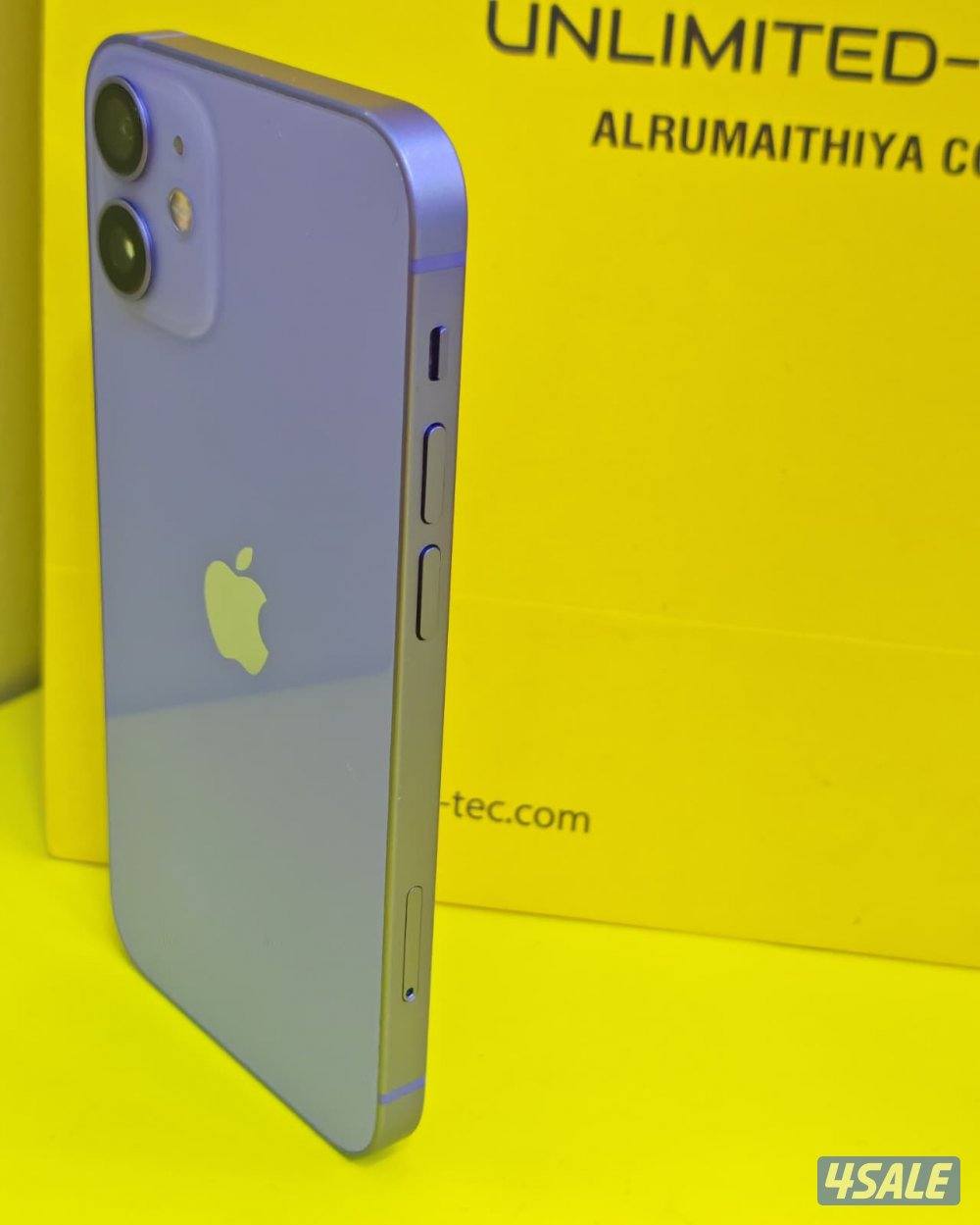 ايفون 12 ميني بنفسجي iPhone 12 Mini 128GB Purple2