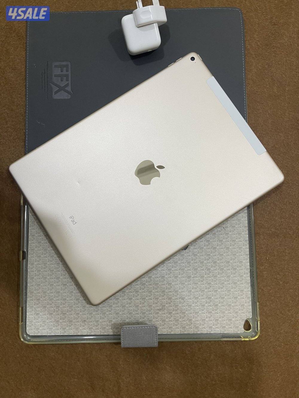 ايباد ابل برو 12.9 انش 128!قيقا خط شريحة موديل 2017مع الاغراض1