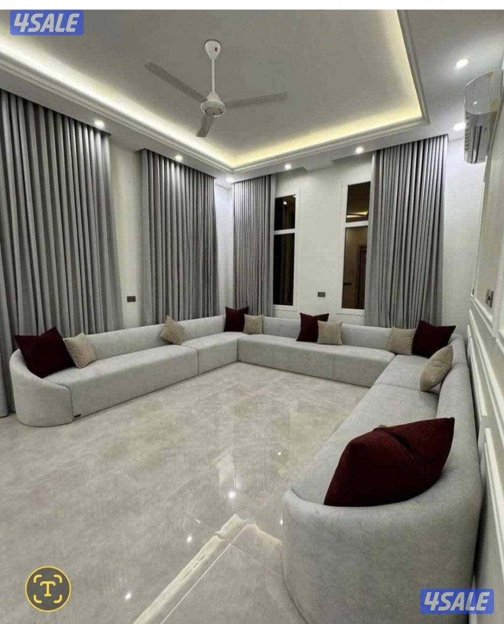 تفصال وتنجيد جميع الموديلات حسب الطلب اسفنج البغلي ستائر وفيفي ورول2