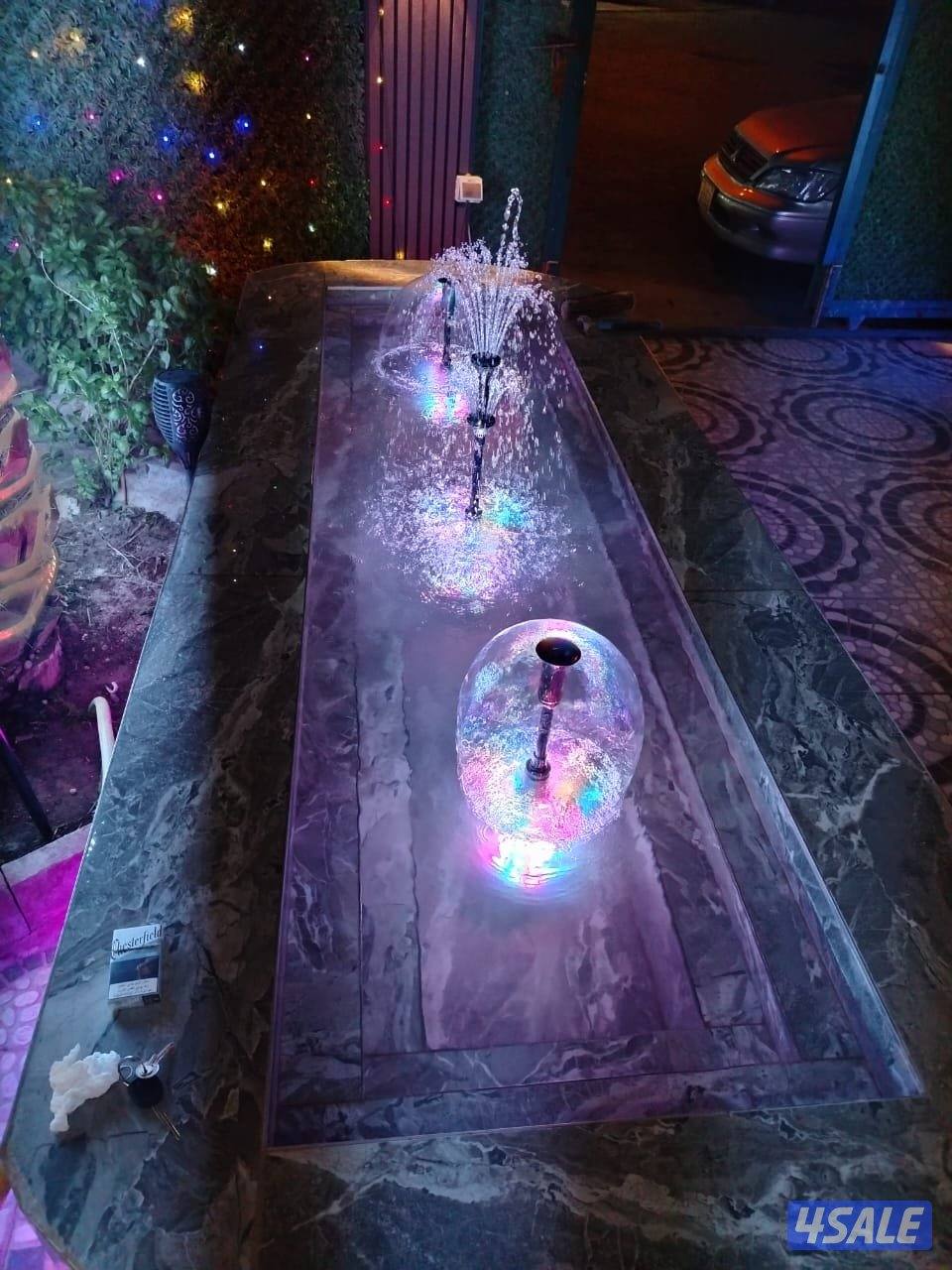 نقوم بعمل شلالات ونوافير وجميع الصيانات لجمال بيتك8