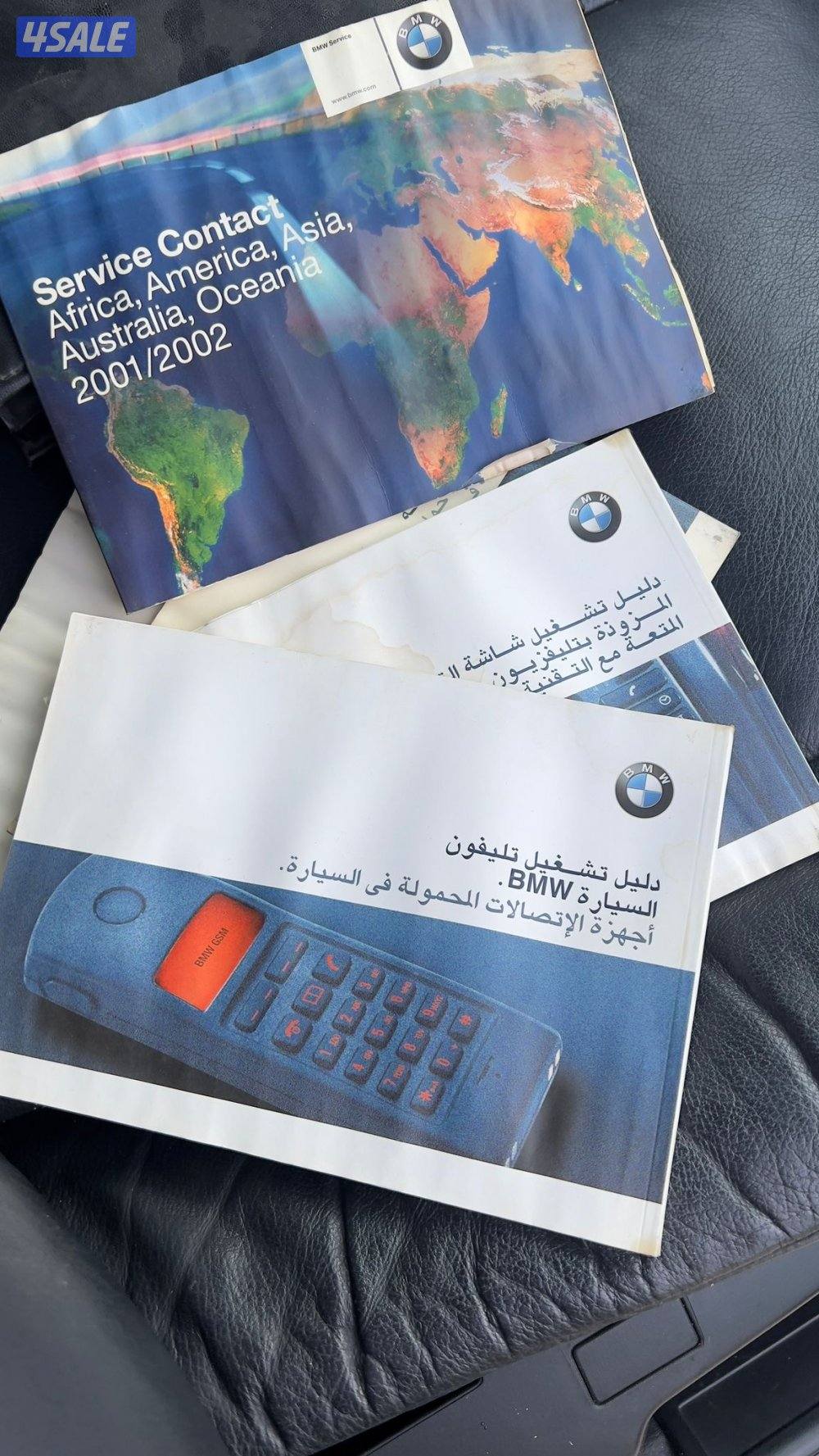 بي ام دبليو 740i موديل 2001 عداد قليل 179 الف بحالة نادرة10