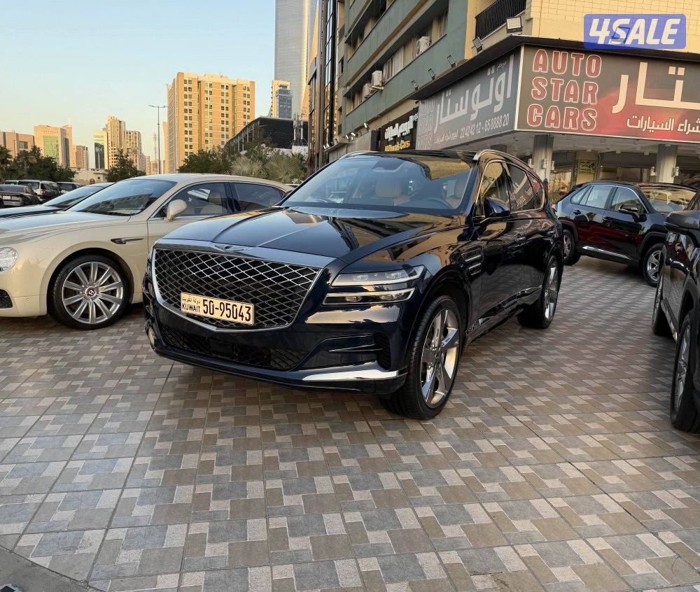 جنسيس GV80موديل 2021 عداد 33 الف كامل المواصفات سيرفيس منتظم صبغ وكالة0