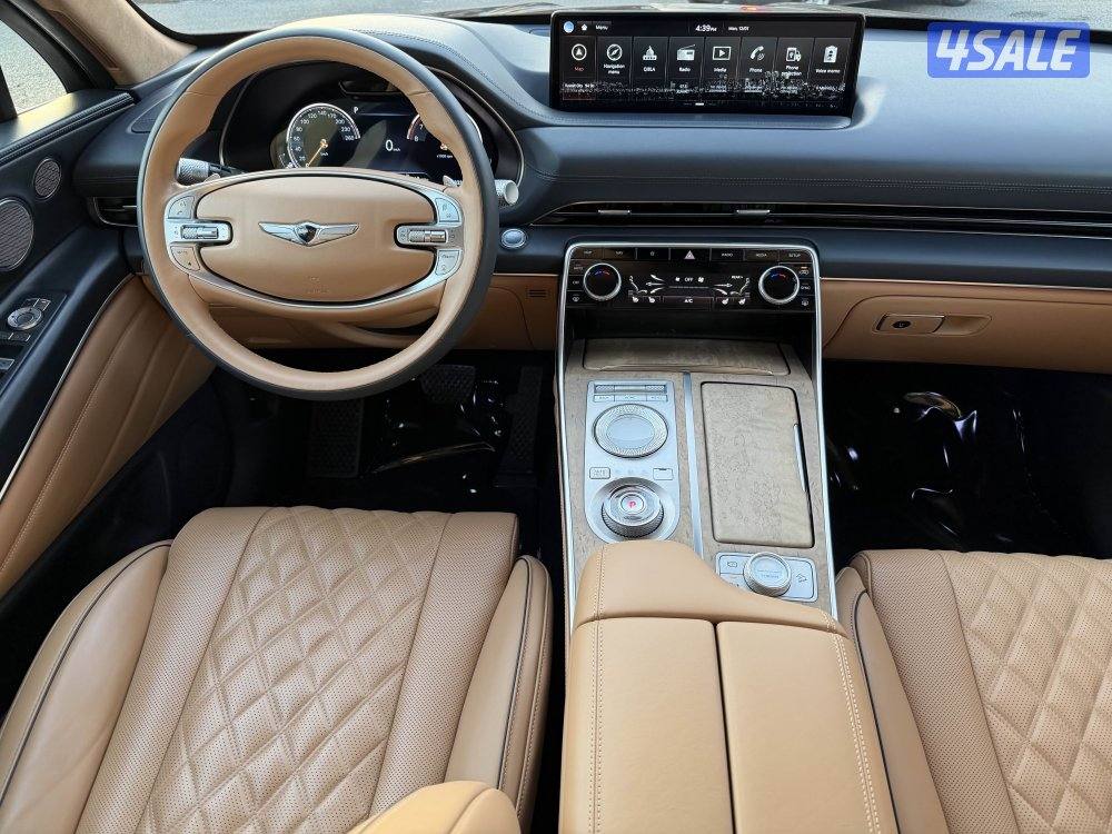 جنسيس GV80موديل 2021 عداد 33 الف كامل المواصفات سيرفيس منتظم صبغ وكالة1