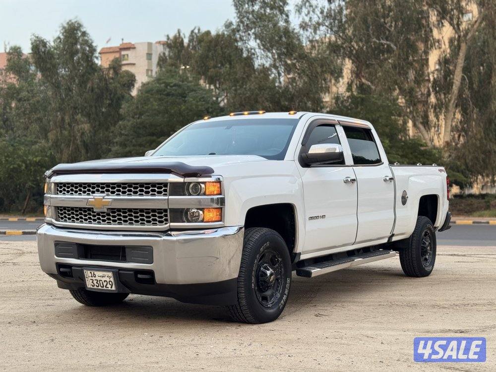 للبيع وانيت سلفرادو HD2500 موديل 2019 - قمارتين صبغ الوكاله0