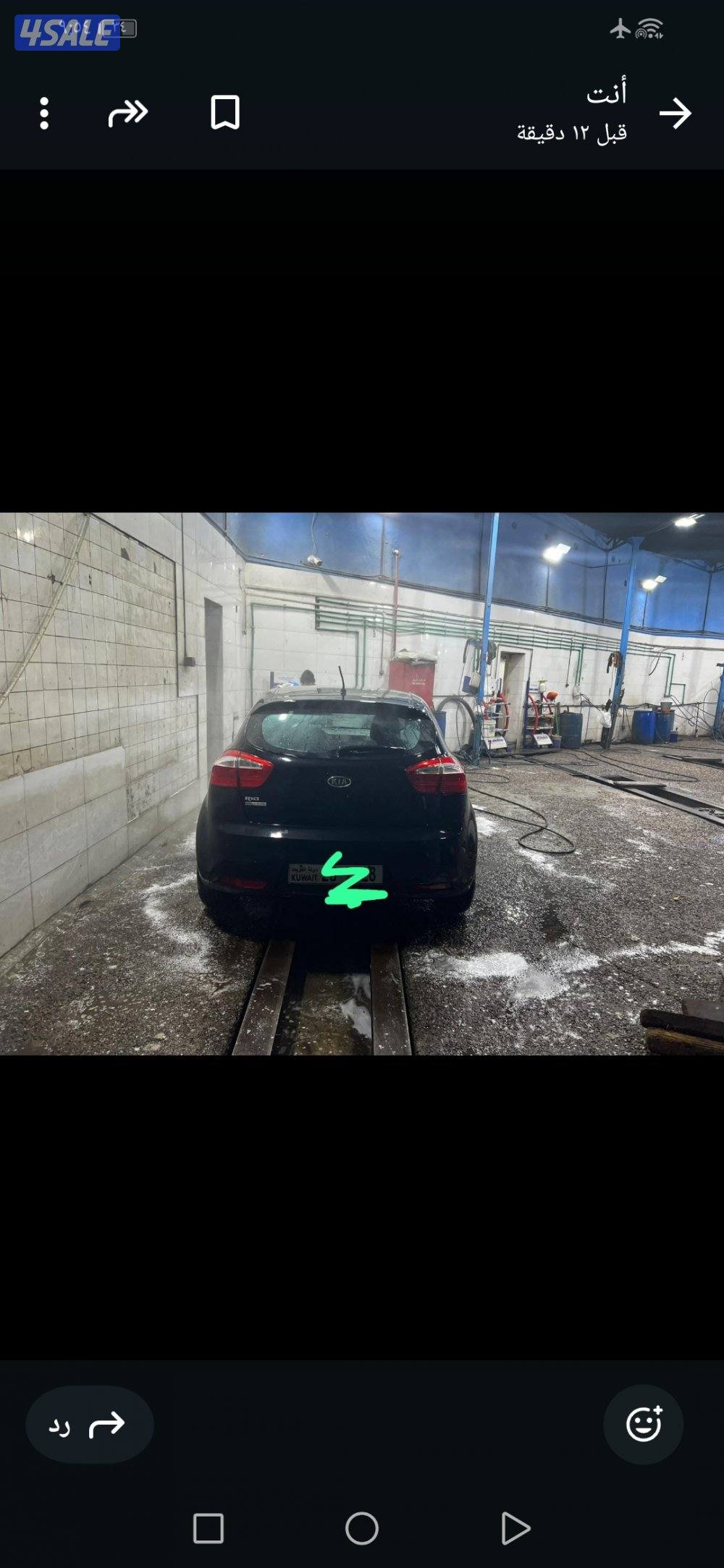 للبيع كيا ريو موديل ٢٠١٢3