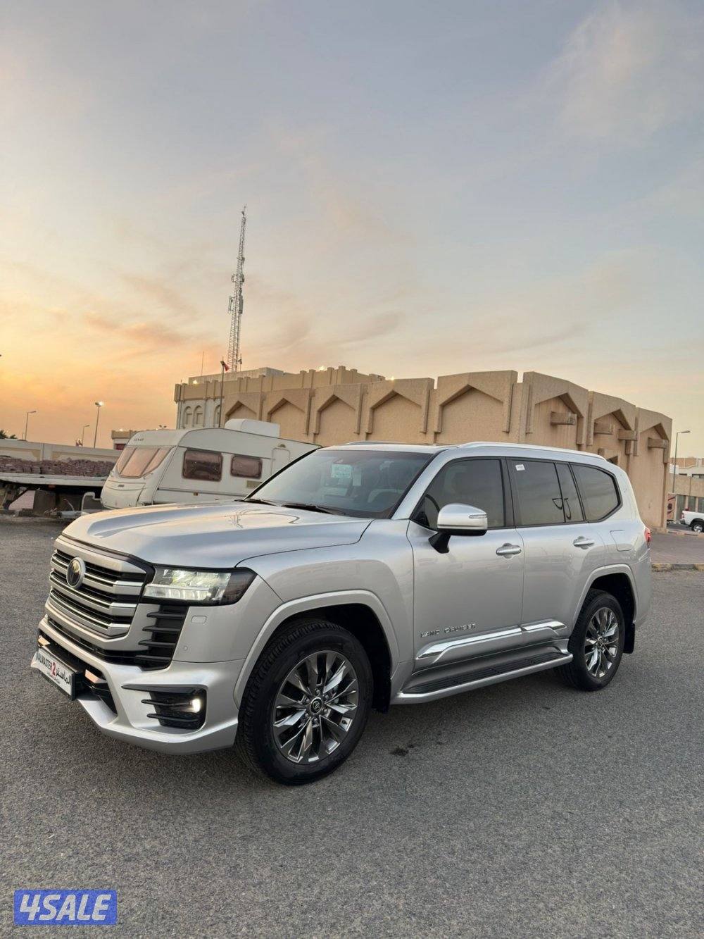 تويوتا لاند كروز GXR توين تيربو صبغ الوكاله شرط الفحص الساير0