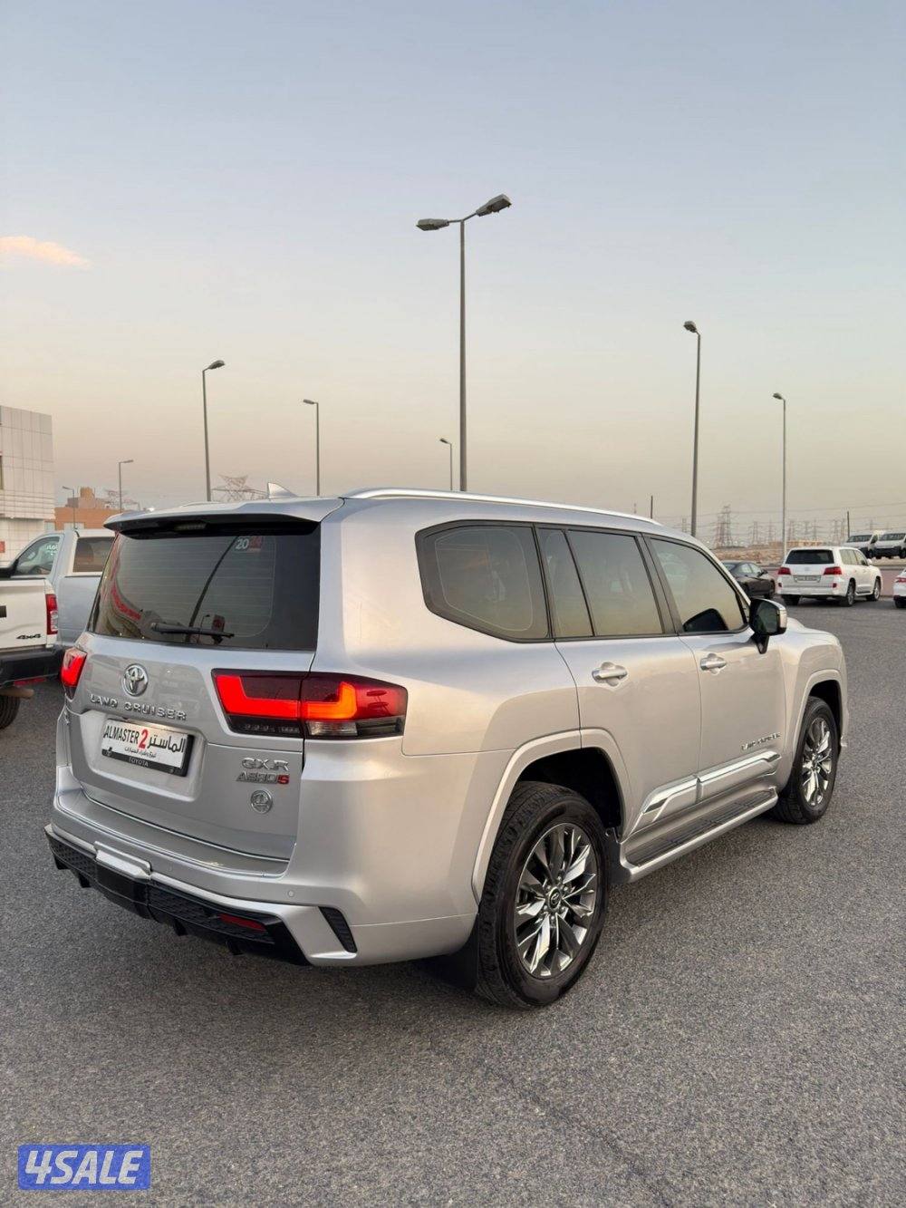 تويوتا لاند كروز GXR توين تيربو صبغ الوكاله شرط الفحص الساير2