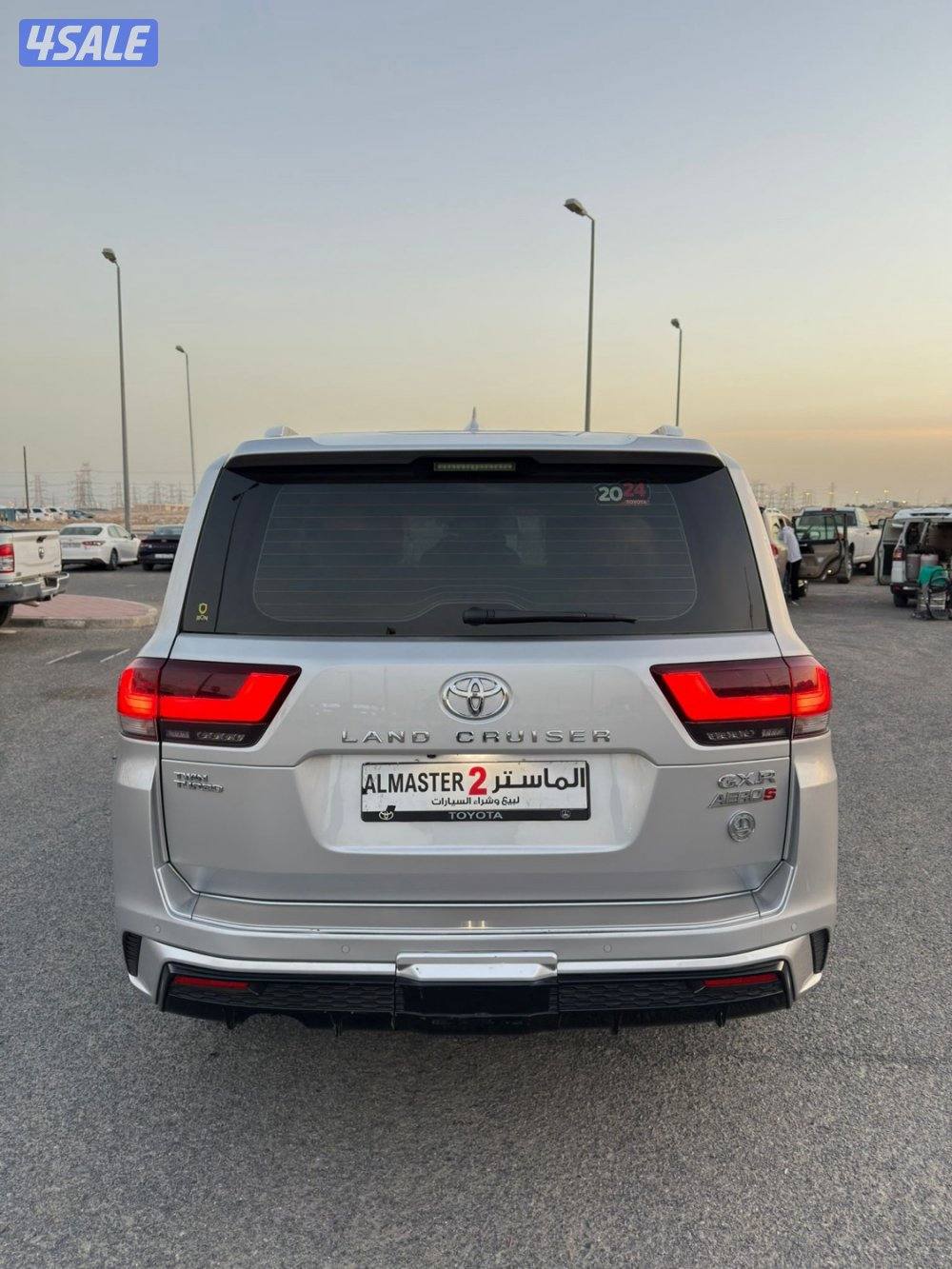 تويوتا لاند كروز GXR توين تيربو صبغ الوكاله شرط الفحص الساير4