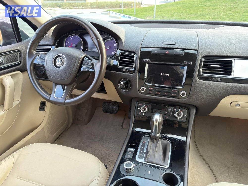 للبيع فولكس طوارق 2013 خاليه من الحوادث والأصباغ10