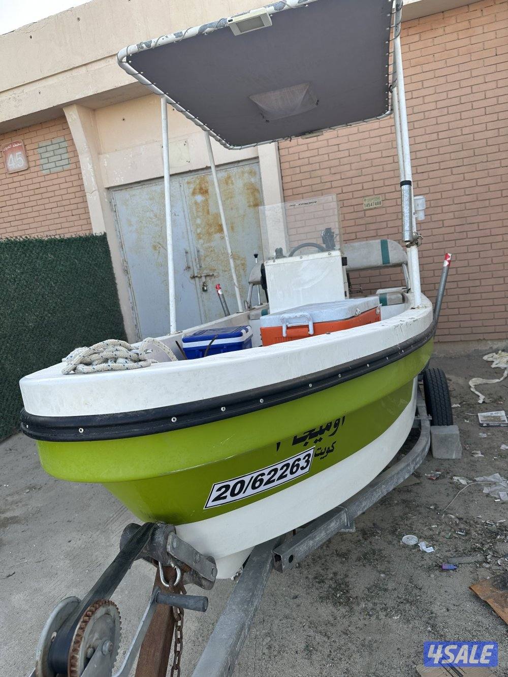 للبيع طراد 14 قدم موديل 20214