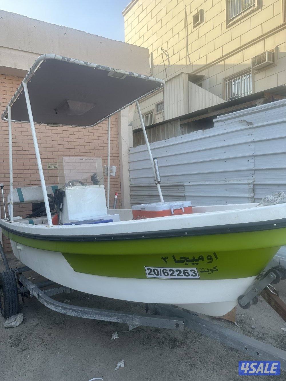 للبيع طراد 14 قدم موديل 20215