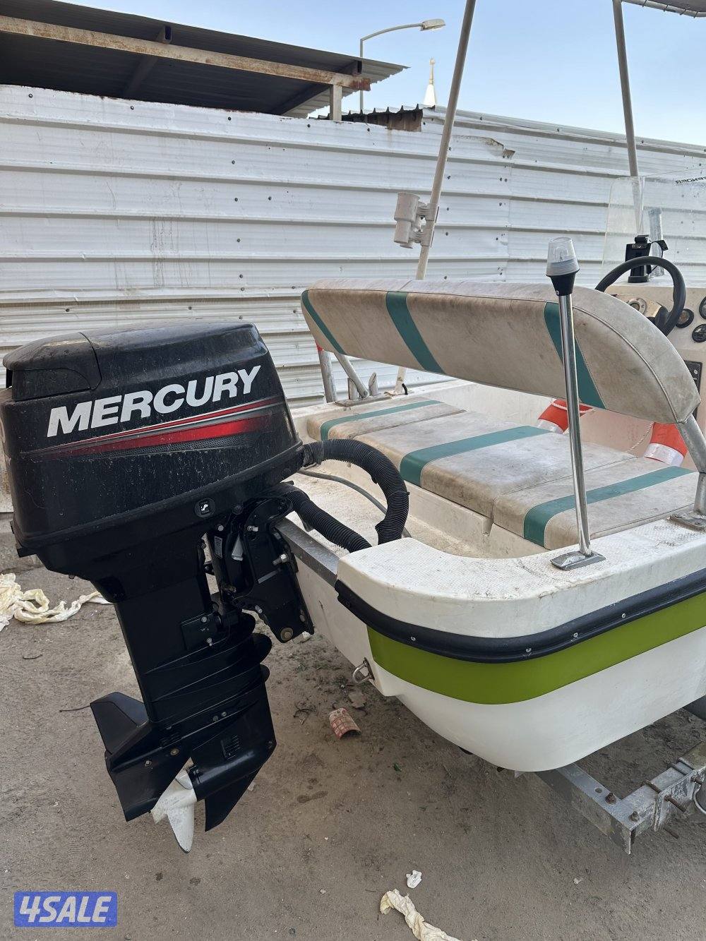 للبيع طراد 14 قدم موديل 20217