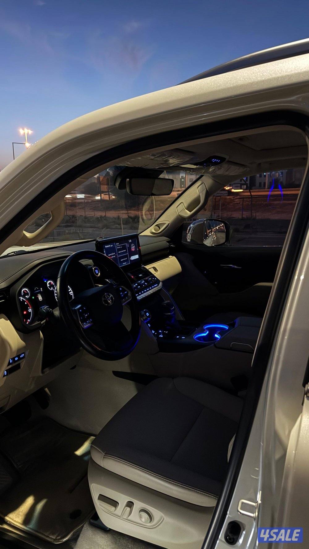 لاند كروزر الساير 2023  تون تيربو _ايرو اس كامل المواصفات صبغ الوكاله5