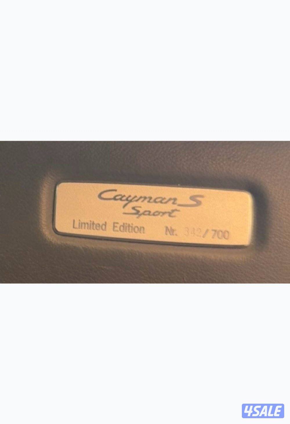 CaymanS limited black edition2