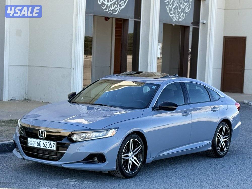 اكورد sport - موديل 2021 - عداد 96 - صبغ الوكاله - بحاله الوكاله0