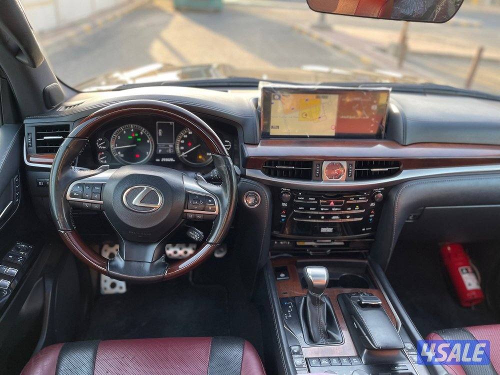 لكزس LX570 الساير صبغ الوكاله شرط الفحص6