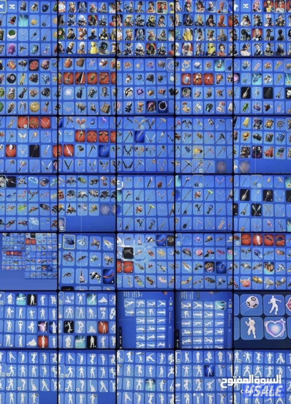 للبيع حساب فورت نايت0