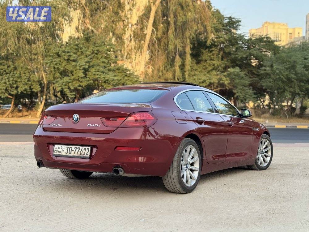 للبيع BMW 640i موديل 2015 فل أوبشن3