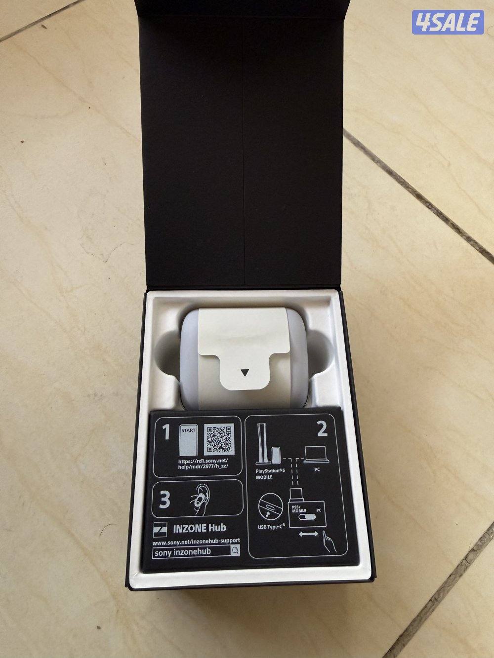 Sony INZONE Buds Truly Wireless Noise Cancelling Gaming Earbuds White4