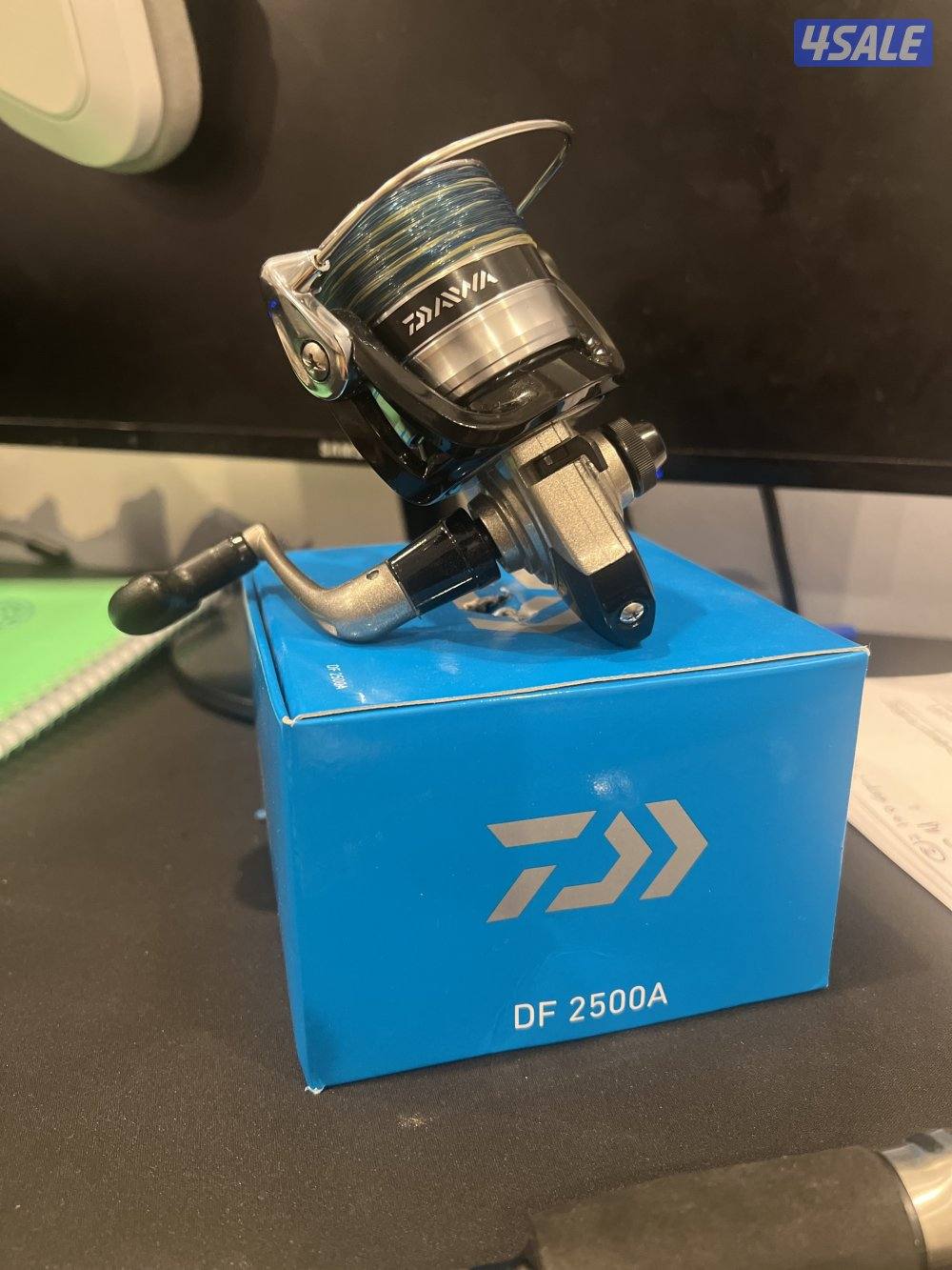 اداة صيد DAWA DF2500A/مع قصبة overbearing (13.5) مع خيط حرير0