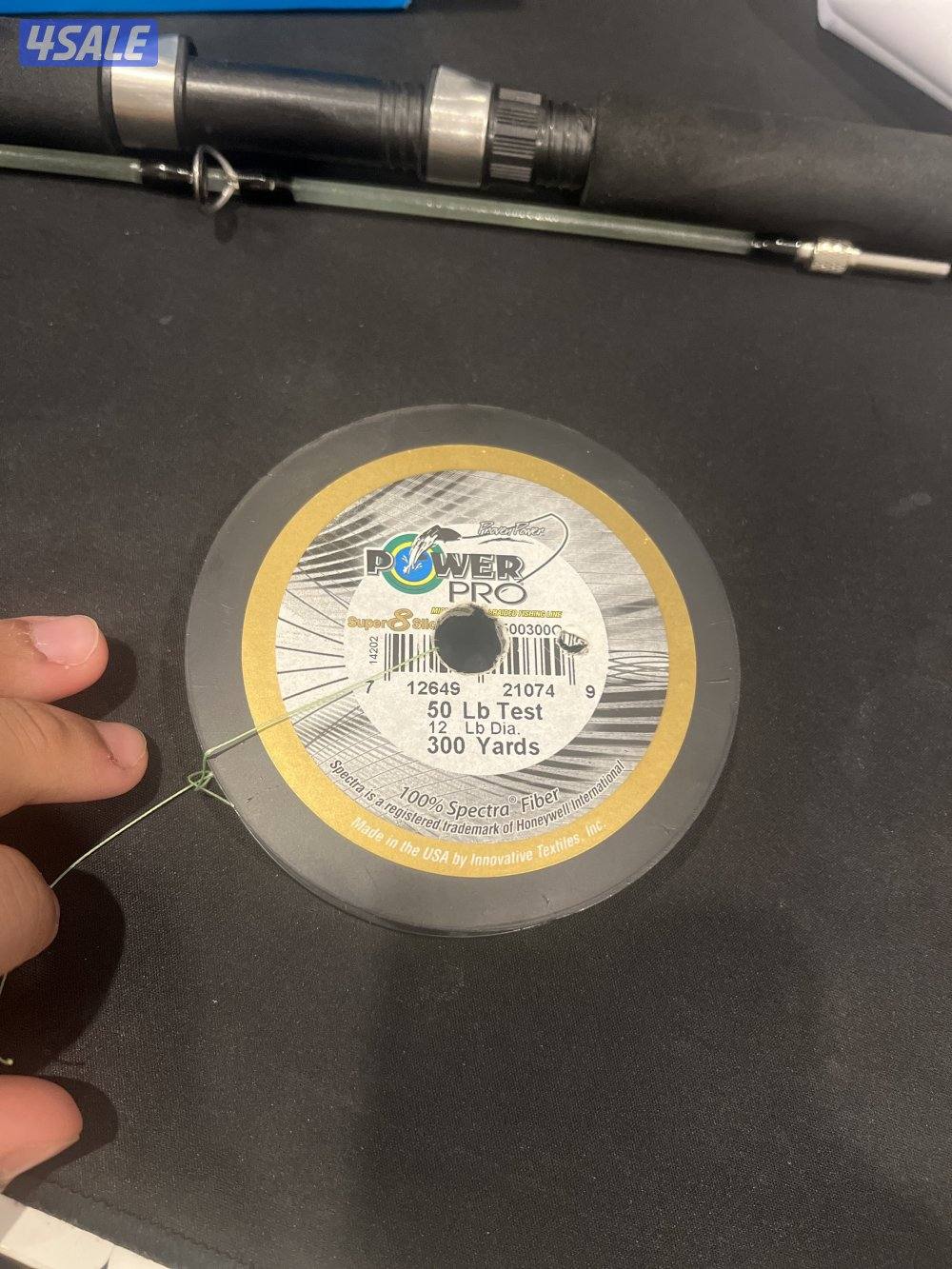 اداة صيد DAWA DF2500A/مع قصبة overbearing (13.5) مع خيط حرير6