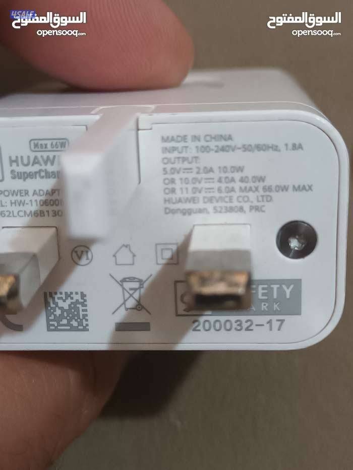 شاحن هونر 66w تايب سي سوبر جارج اصلي جديد بالغلاف2