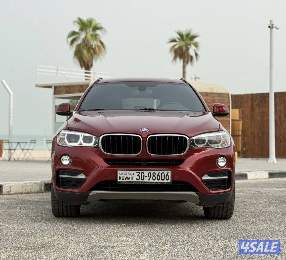 للبيع BMW X6 موديل 2015 صبغ الوكاله حاله نظيفه جداا1