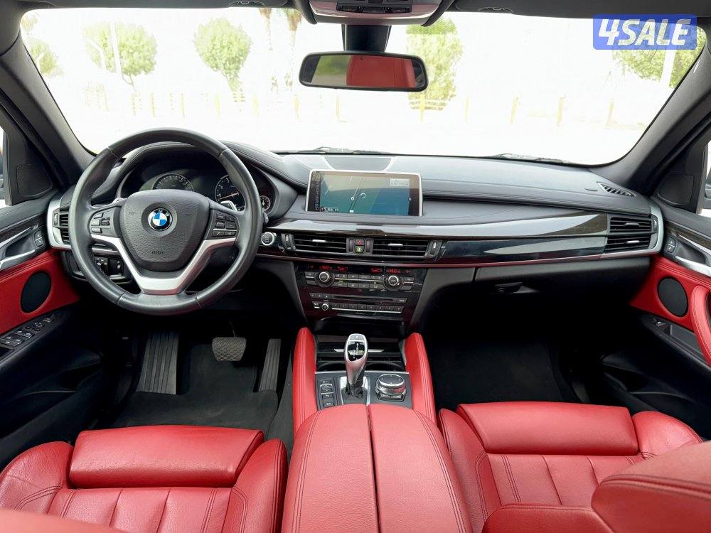 للبيع BMW X6 موديل 2015 صبغ الوكاله حاله نظيفه جداا4