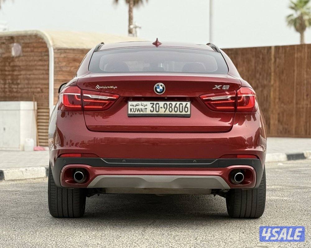 للبيع BMW X6 موديل 2015 صبغ الوكاله حاله نظيفه جداا3