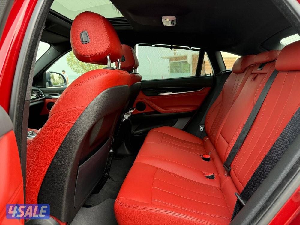 للبيع BMW X6 موديل 2015 صبغ الوكاله حاله نظيفه جداا6