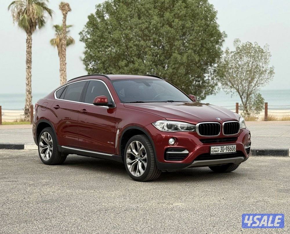 للبيع BMW X6 موديل 2015 صبغ الوكاله حاله نظيفه جداا13