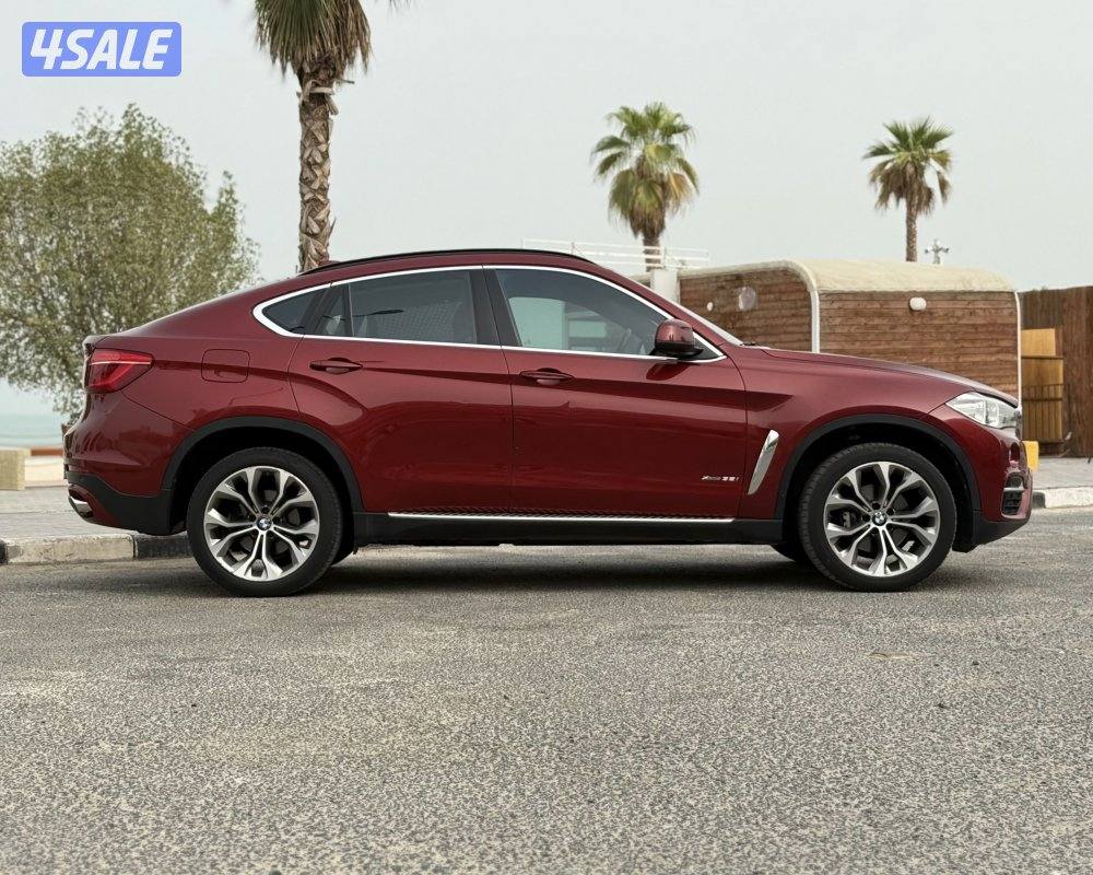 للبيع BMW X6 موديل 2015 صبغ الوكاله حاله نظيفه جداا14