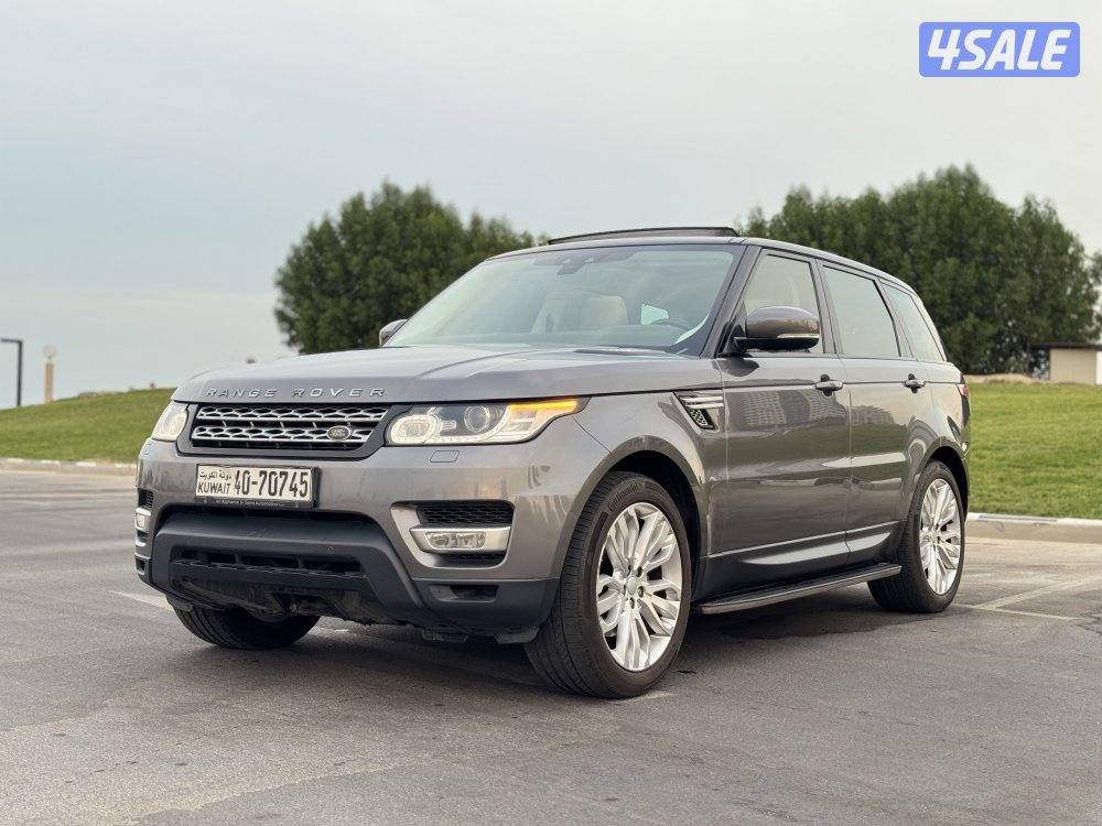 للبيع رنج روفر HSE سبورت 2017 وارد الغانم فل أوبشن0
