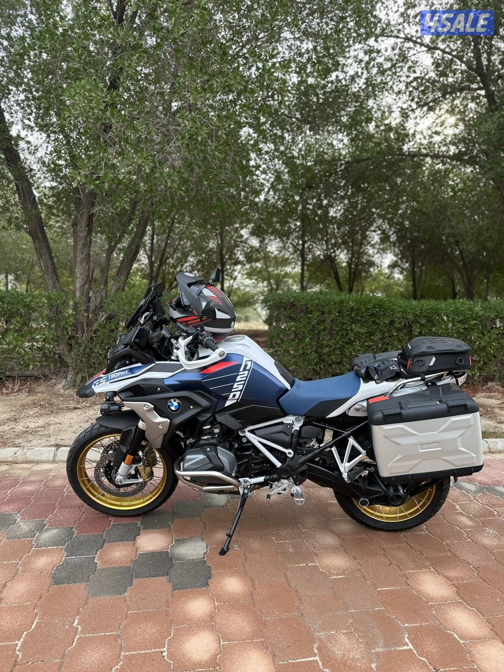 BMW GS 1250 Trophy Low Suspension BMW Vario Side Bags , Remus Exhaust7