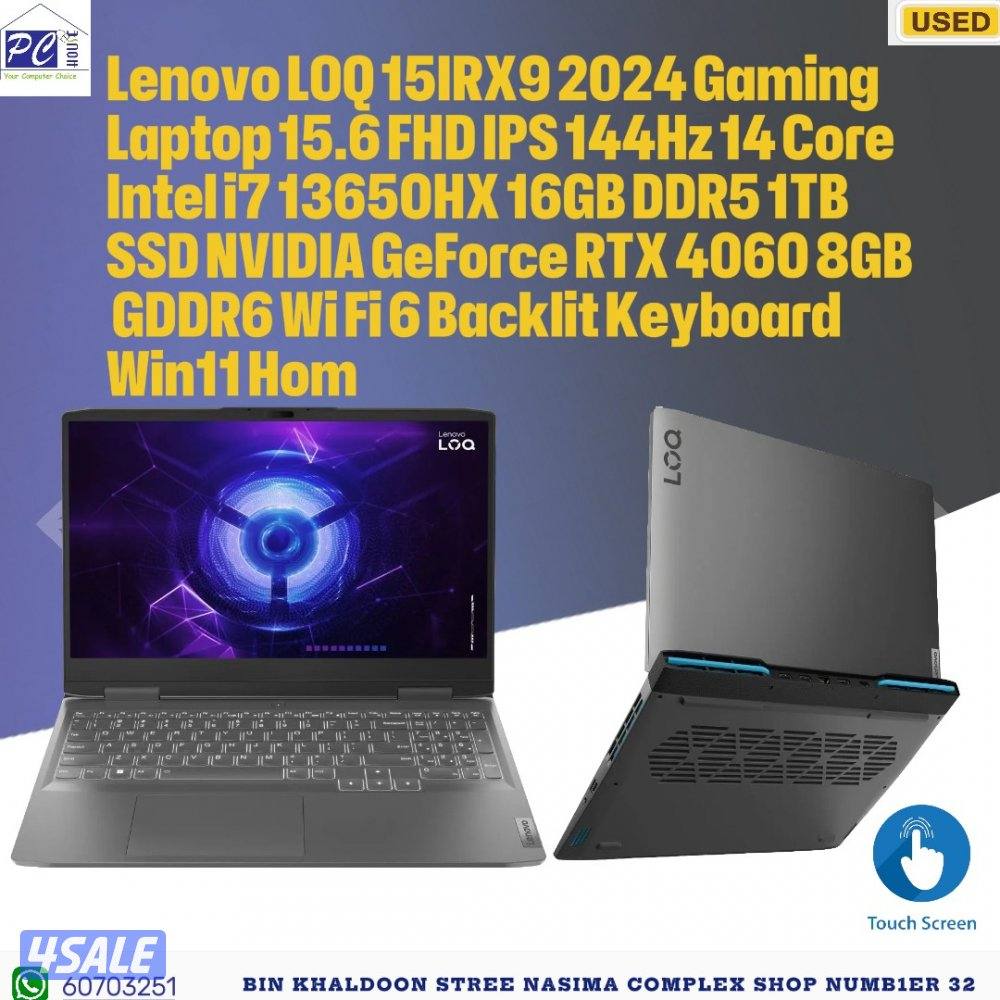 Lenovo LOQ 15IRX9 2024 Gaming Laptop 15.6 FHD IPS 144Hz 14 Core Intel0