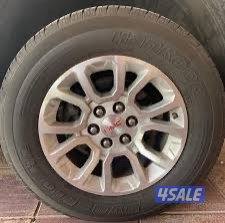 4 رنقات جمس يوكن 2015 نظيف وجديد + شبك وكاله0