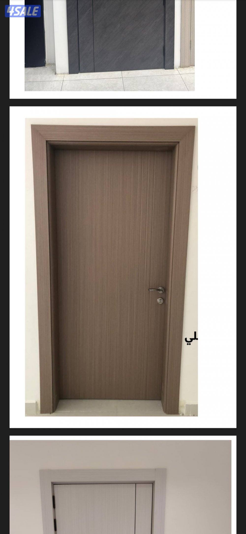 ابواب Pvc جمله جاهزة بدون تركيب للمقاولين والشركات والقسائم3