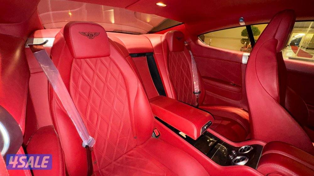 بنتلي speed/ موديل 2014/ جلد أحمر/ أعلا فئة7
