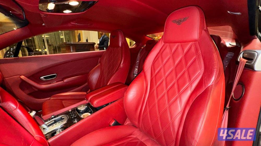 بنتلي speed/ موديل 2014/ جلد أحمر/ أعلا فئة11