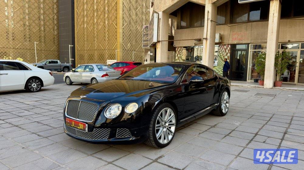 بنتلي speed/ موديل 2014/ جلد أحمر/ أعلا فئة14