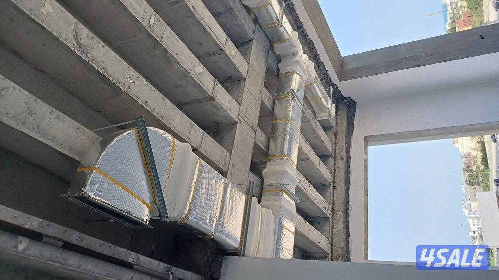 مقاول تكييف المركزي نقل مكينة تركيب دكت عازل كريل ديفيوزر جديد مكينة11