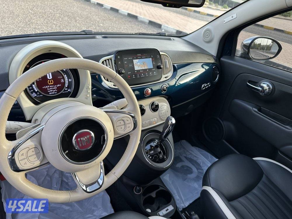 للبيع  سياره فيات ٥٠٠ مديل ٢٠١٩ عداد ٥٥ الف فقط7